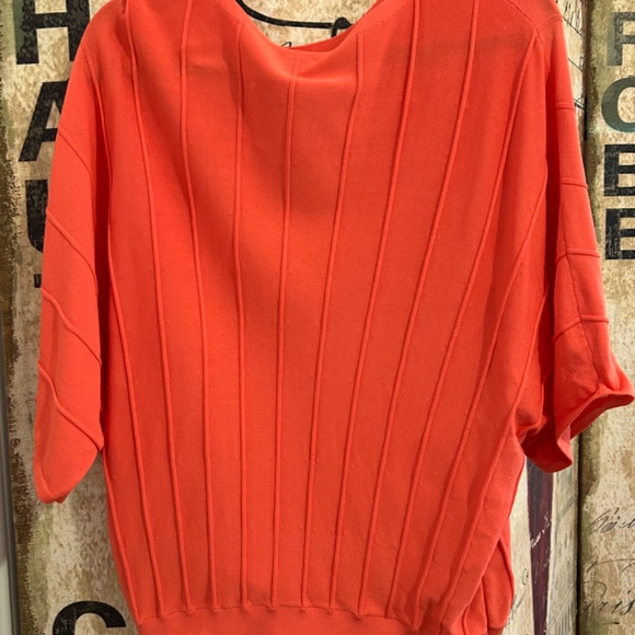 Chico's Raglan Sleeve Pullover sz 14 - Picture 3 of 5